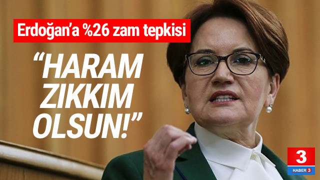 Akşenerden Erdoğana: Maaşına yaptığın kadar çalışana da zam yapmazsan, aldığın her kuruş zehir zıkkım olsun Akşenerden Erdoğana: Maaşına yaptığın kadar çalışana da zam yapmazsan, aldığın her kuruş zehir zıkkım olsun